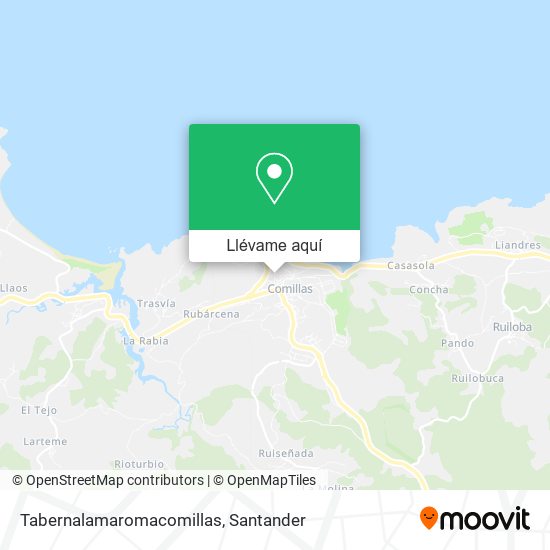 Mapa Tabernalamaromacomillas