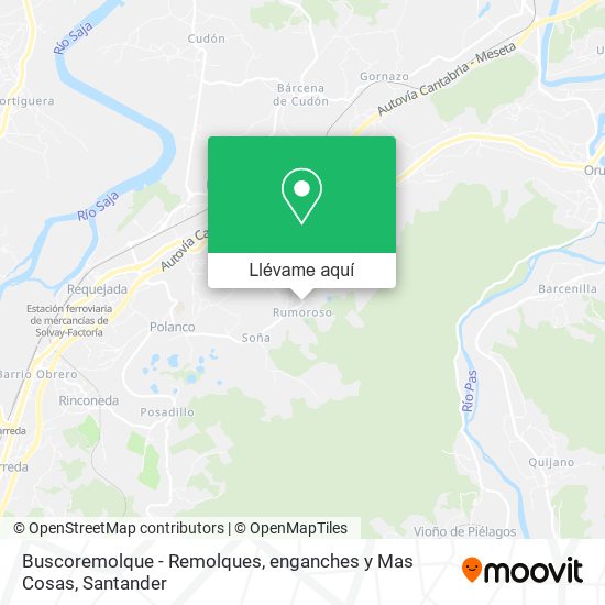 Mapa Buscoremolque - Remolques, enganches y Mas Cosas