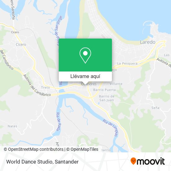 Mapa World Dance Studio