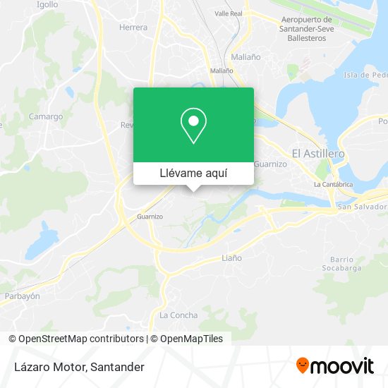Mapa Lázaro Motor