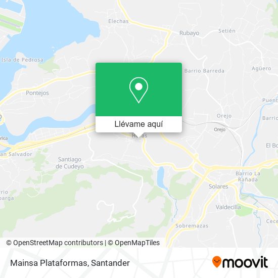 Mapa Mainsa Plataformas
