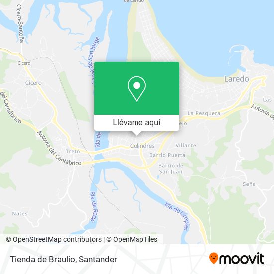 Mapa Tienda de Braulio