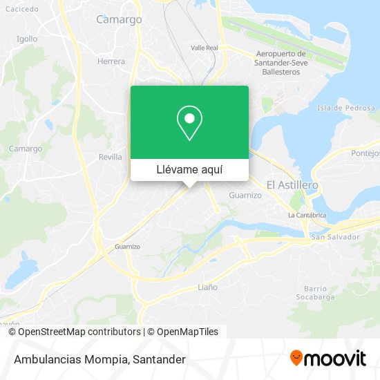Mapa Ambulancias Mompia