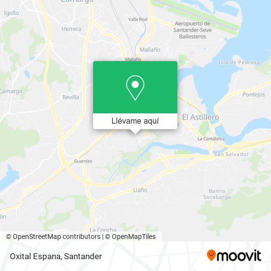Mapa Oxital Espana