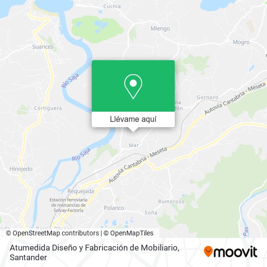 Mapa Atumedida Diseño y Fabricación de Mobiliario