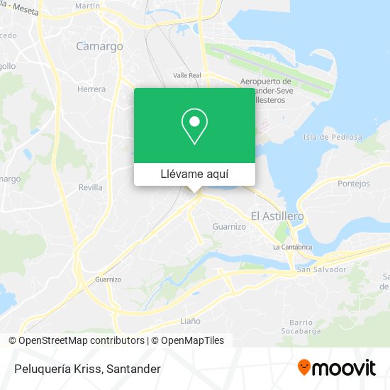 Mapa Peluquería Kriss