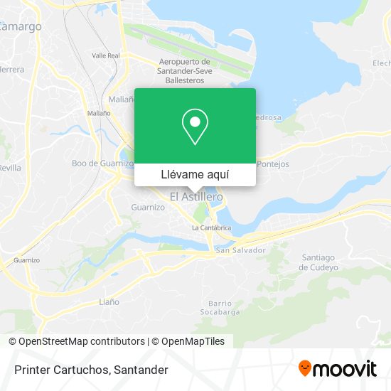 Mapa Printer Cartuchos