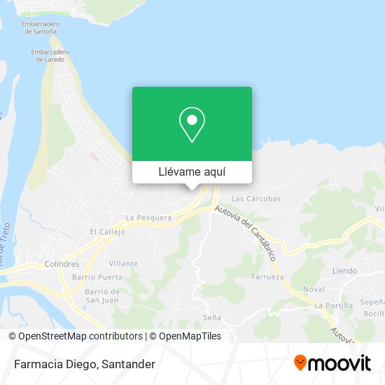 Mapa Farmacia Diego