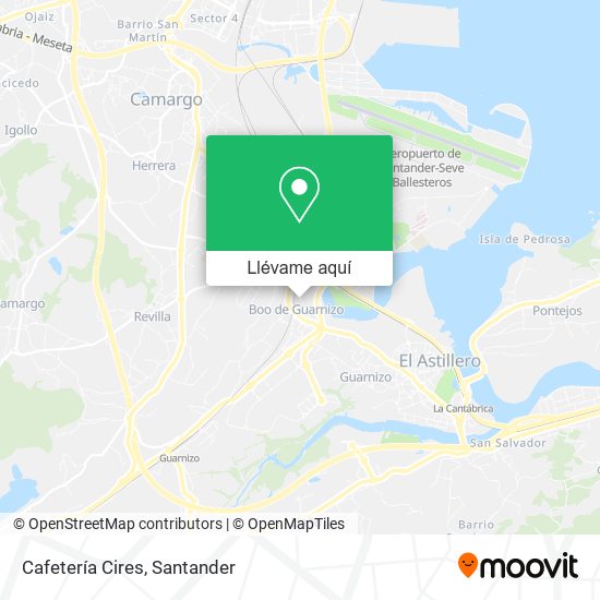 Mapa Cafetería Cires