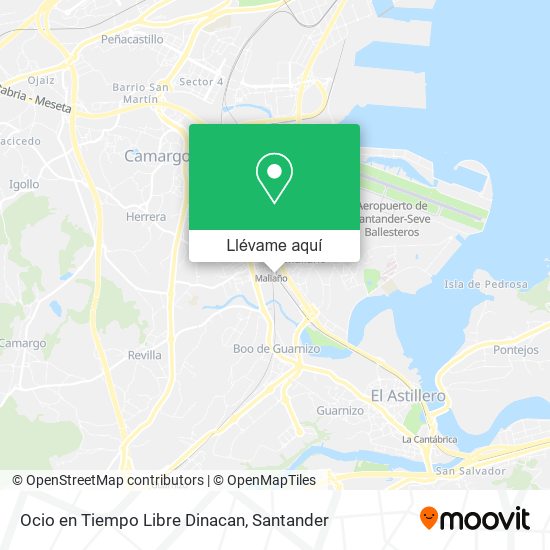 Mapa Ocio en Tiempo Libre Dinacan