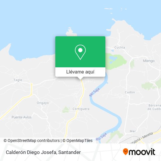 Mapa Calderón Diego Josefa