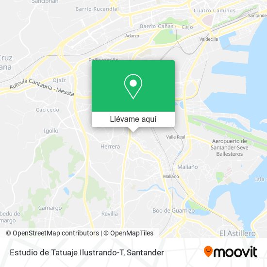 Mapa Estudio de Tatuaje Ilustrando-T