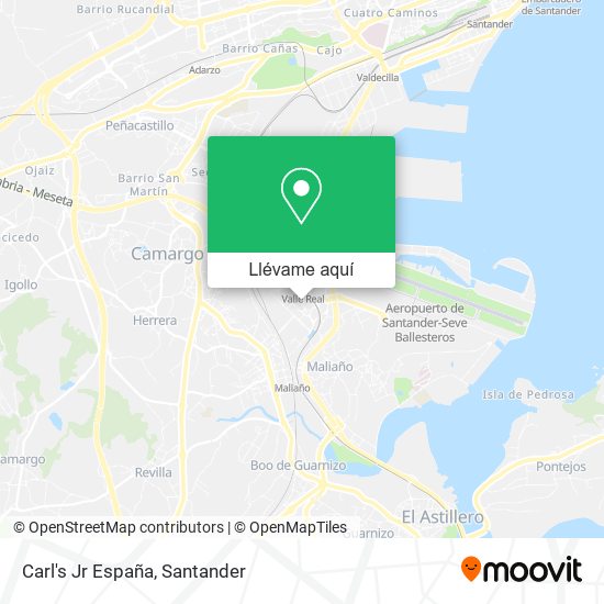 Mapa Carl's Jr España