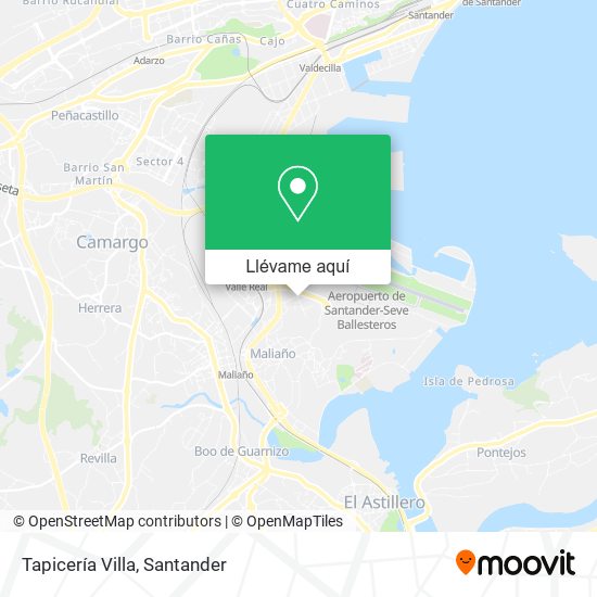 Mapa Tapicería Villa