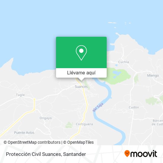 Mapa Protección Civil Suances