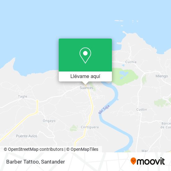 Mapa Barber Tattoo