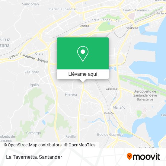 Mapa La Tavernetta