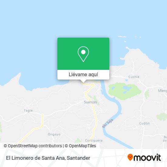 Mapa El Limonero de Santa Ana