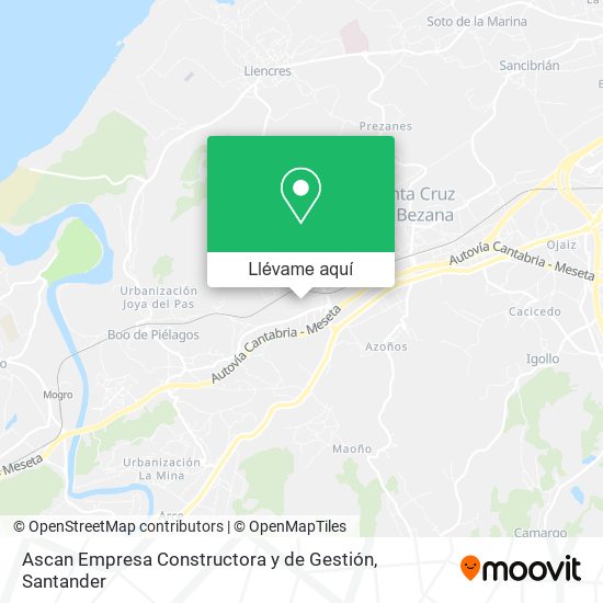 Mapa Ascan Empresa Constructora y de Gestión
