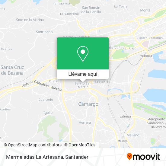 Mapa Mermeladas La Artesana