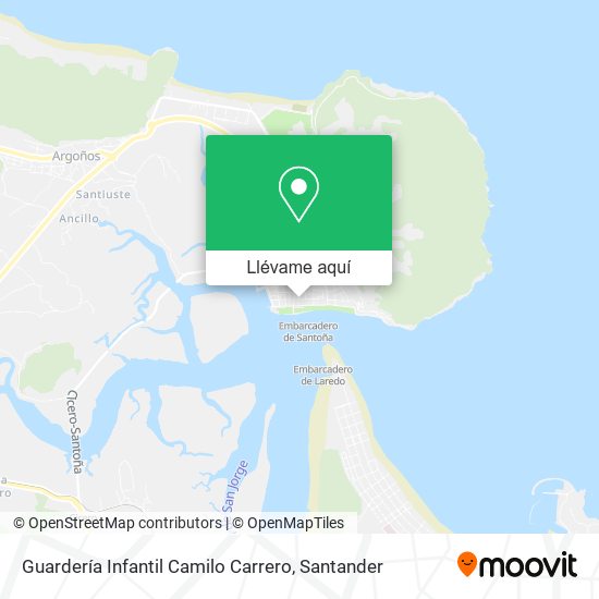 Mapa Guardería Infantil Camilo Carrero