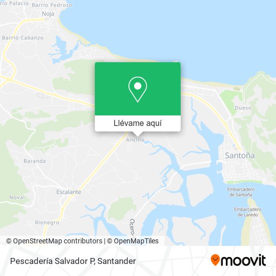 Mapa Pescadería Salvador P