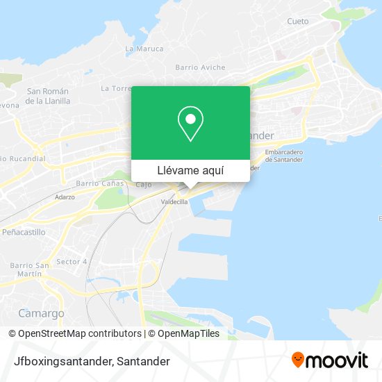 Mapa Jfboxingsantander