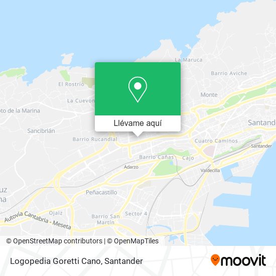 Mapa Logopedia Goretti Cano
