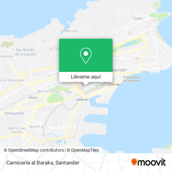 Mapa Carnicería al Baraka