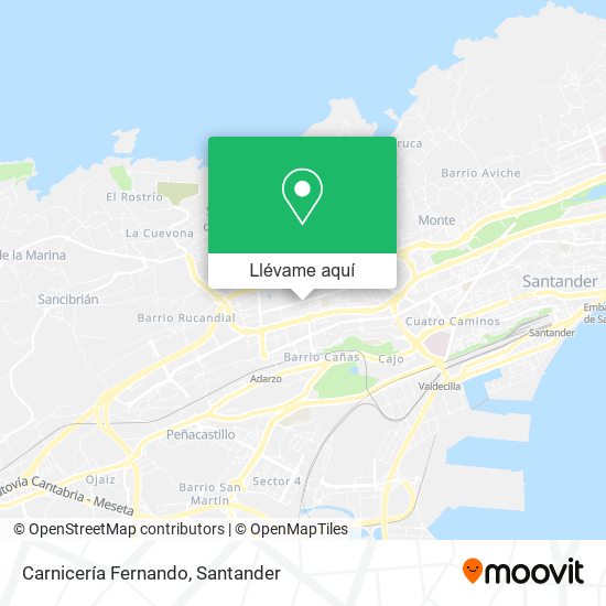 Mapa Carnicería Fernando