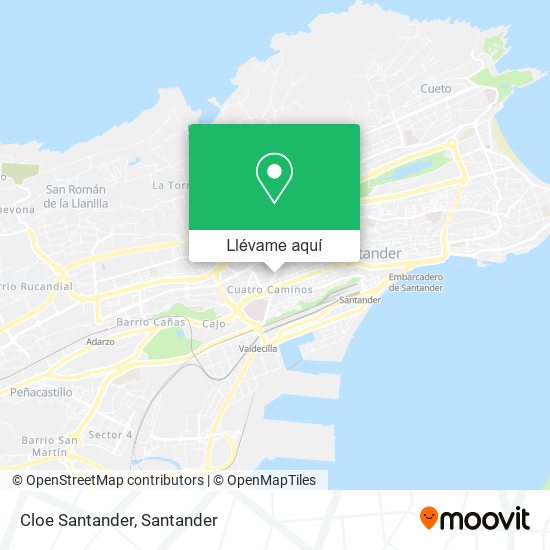 Mapa Cloe Santander