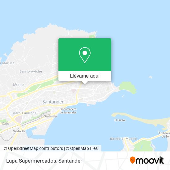 Mapa Lupa Supermercados