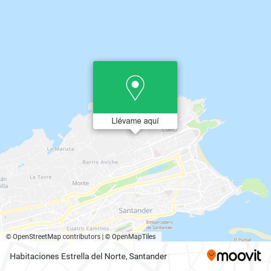 Mapa Habitaciones Estrella del Norte