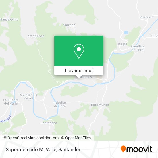 Mapa Supermercado Mi Valle