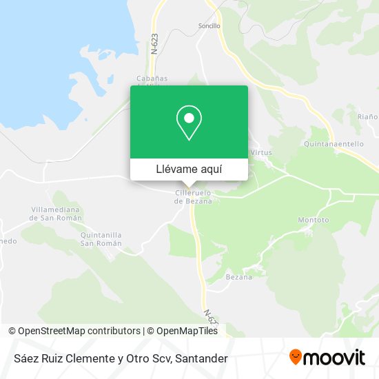 Mapa Sáez Ruiz Clemente y Otro Scv
