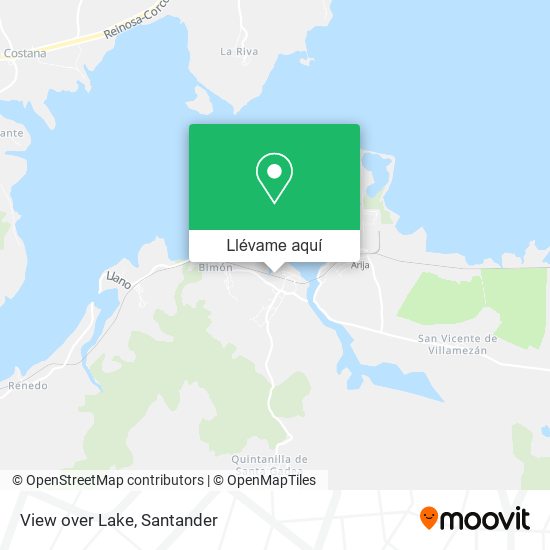Mapa View over Lake
