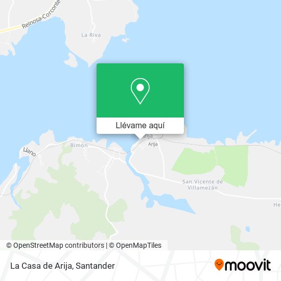Mapa La Casa de Arija