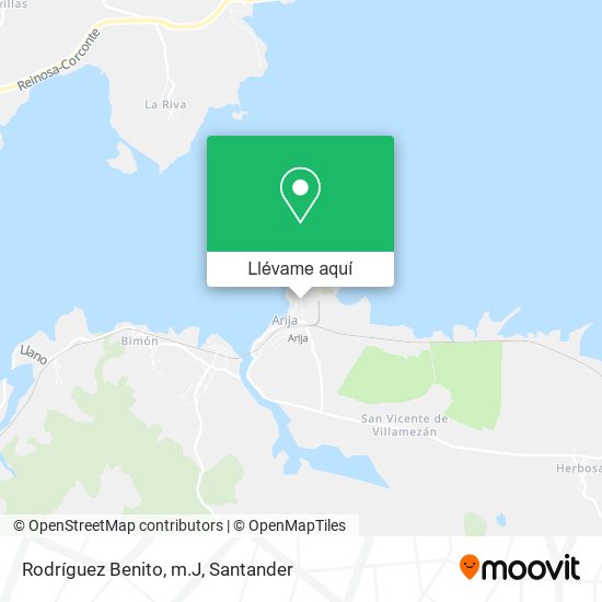 Mapa Rodríguez Benito, m.J