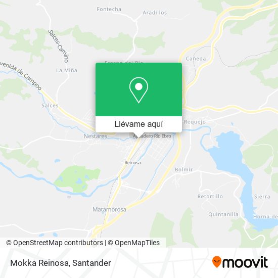 Mapa Mokka Reinosa