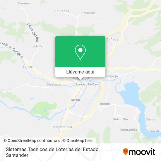Mapa Sistemas Tecnicos de Loterías del Estado