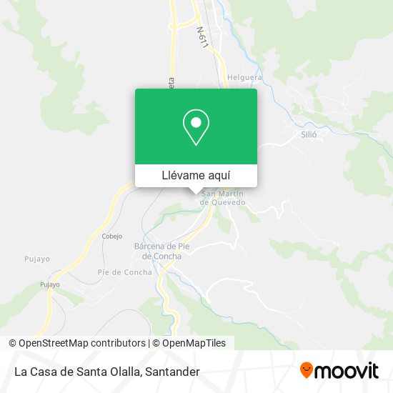 Mapa La Casa de Santa Olalla