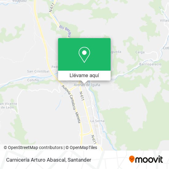 Mapa Carnicería Arturo Abascal