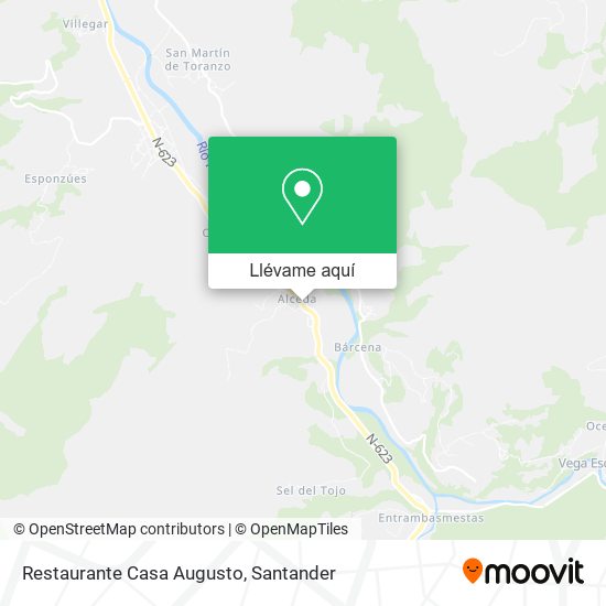 Mapa Restaurante Casa Augusto