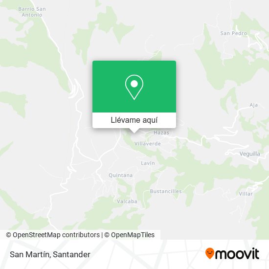 Mapa San Martín