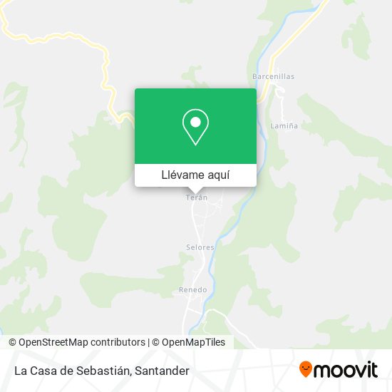 Mapa La Casa de Sebastián
