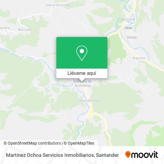 Mapa Martínez Ochoa Servicios Inmobiliarios