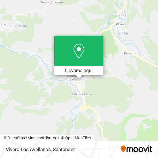 Mapa Vivero Los Avellanos
