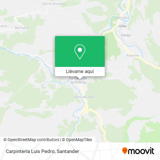 Mapa Carpintería Luis Pedro