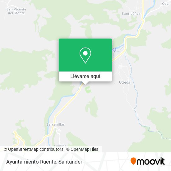 Mapa Ayuntamiento Ruente