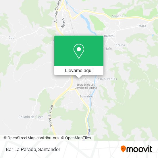 Mapa Bar La Parada